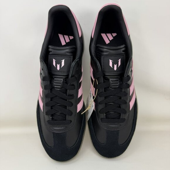 Adidas Samba Messi Athletic Shoes Black Pink Men's Size 9.5 - Picture 5 of 8